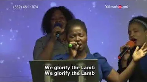 WE GLORIFY THE LAMB