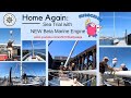 Home again mast reinstall turning back into a sailboat w new beta