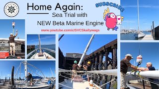 Home Again: Mast Re-install, turning back into a sailboat, w/ New Beta!