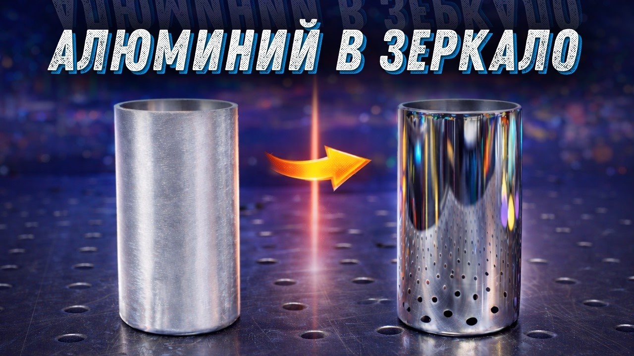 Полировка алюминия в зеркало. Базовая технология Gtool.