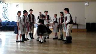 Folk Dancers in Trenčín, Slovakia #3