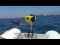 OZEAM 1.3HP 4 tiempos en Z-Ray 3,10m prueba en mar