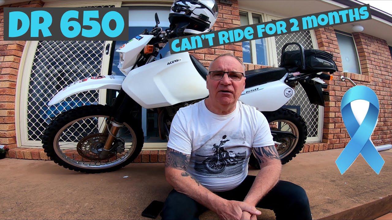 DR 650 | Cant Ride for 2 Months | Dual Sport