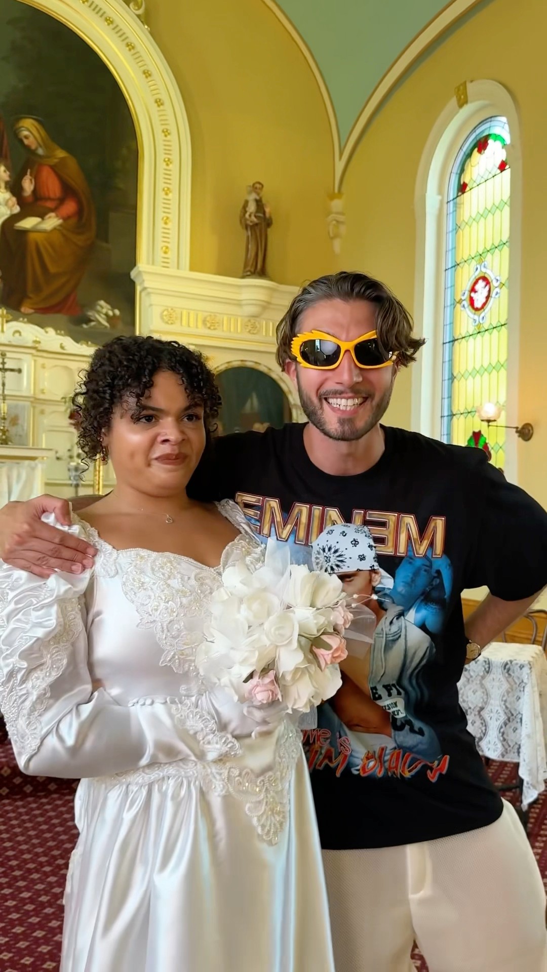 just got married ?