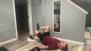 Eccentric 1-Leg Towel Leg Curl