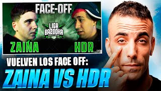 *¿SE VIENE BODYBAG?* 💫 ZAINA VS HDR (FACE OFF PICANTE) 💥 LIGA BAZOOKA 🇦🇷 Reacción