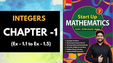 Viva Education Start up Mathematics Class 7 || Complete Chapter 1 in a Video