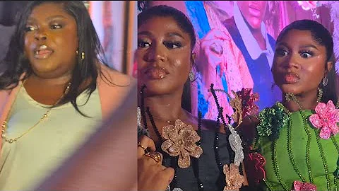 People Shocked! Funke Akindele’s Beautiful ‘Sister’ Emerges as Toke Makinwa Storms the BTS Premiere!