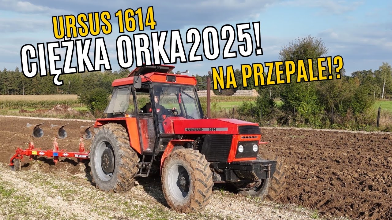 🇵🇱☆CIĘŻKA ORKA 2025!☆ URSUS 1614 & KUHN MASTER 102☆ ✓AGRO SOŁTYS✓