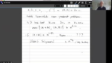 Topics in Combinatorics lecture 5.6 --- Solymosi