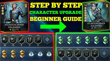 The Ultimate Step By Step Character Upgrade Beginner Guide Injustice 2 Mobile