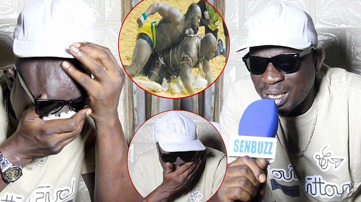 Pathé Baldé verse de chaudes larmes après la défaite de Ama Baldé sur Modou lo «Diambar la mais dagn