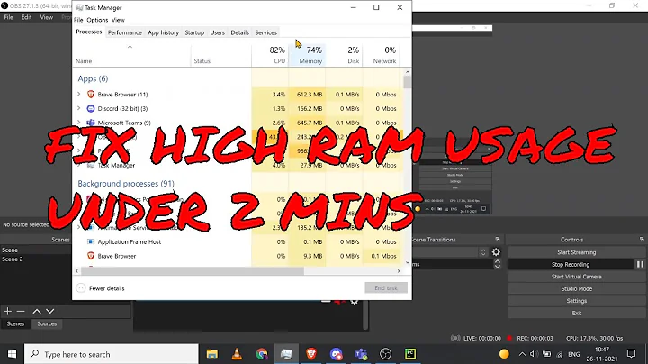high memory usage windows 10 [fix high ram usage windows 10]
