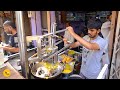 Vadodara Most Popular Automatic Machine Wali Bhajiya Bulk Making Rs. 30/- Only l Vadodara Food Tour