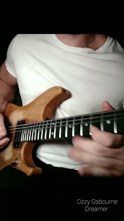 ozzy osbourne dreamer solo cover