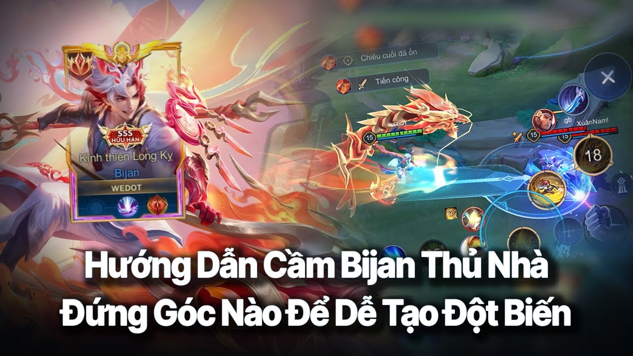 Đồ Kèm Ngọc Cho Bijan Mùa Mới  | Hướng Dẫn Cầm Bijan Thủ Nhà | Đứng Góc Nào Để Tạo Đột Biến...