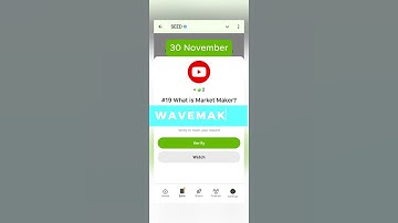 # 19 What is Market Maker? 🌱 SEED #seed #seedcode #seedkeyword #seedtoday #seedphrase #marketmaker