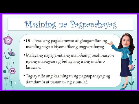 Deskriptibo | Uri at Halimbawa | Ilang Bahagi ng Iba Pang Teksto | tauhan, emosyon, & bagay Part 2