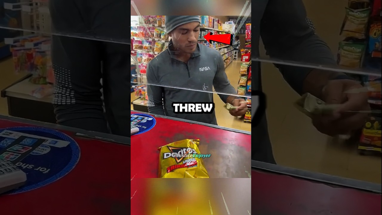 Man Throws Cash At Cashier And Gets Humbled 