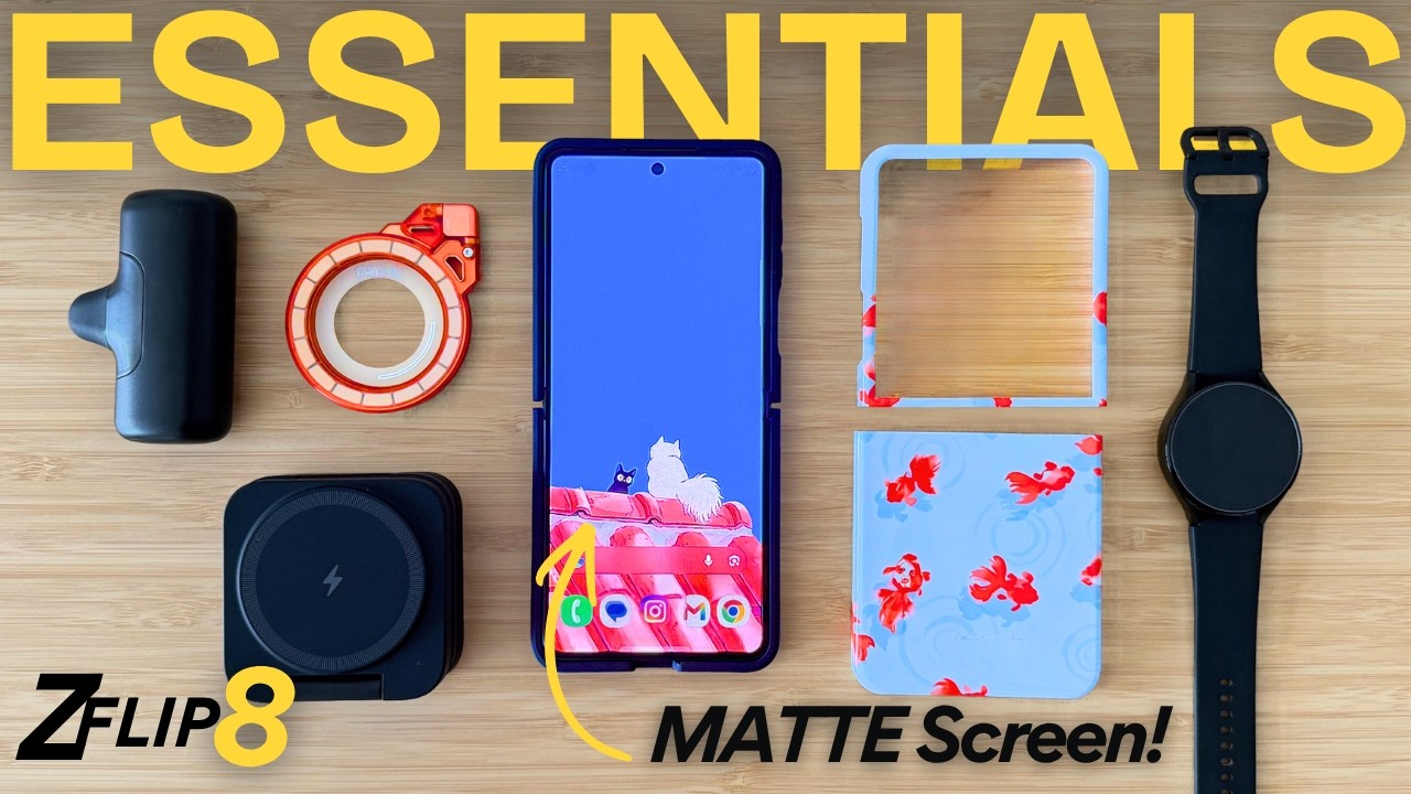 Z FLIP 8: BEST ACCESSORIES (YOU NEED THESE!)
