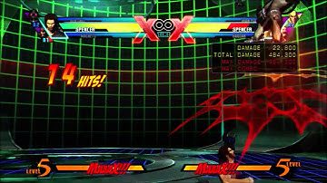 UMVC3 - Spencer 1Million Combo 2 bars - (Midscreen and corner, no assist)
