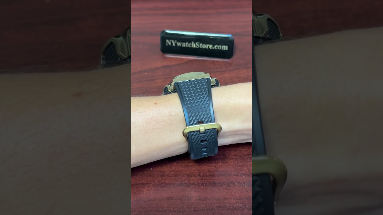 Men's Casio G-SHOCK Analog Digital Gold Black Watch GM110G-1A9