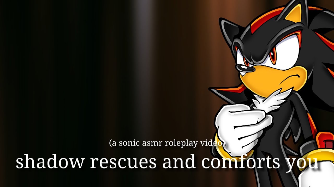 shadow rescues and comforts you (sonic asmr rp)