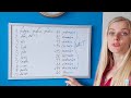 Numbers in Czech from 1 to 1000. Part 1: Learn