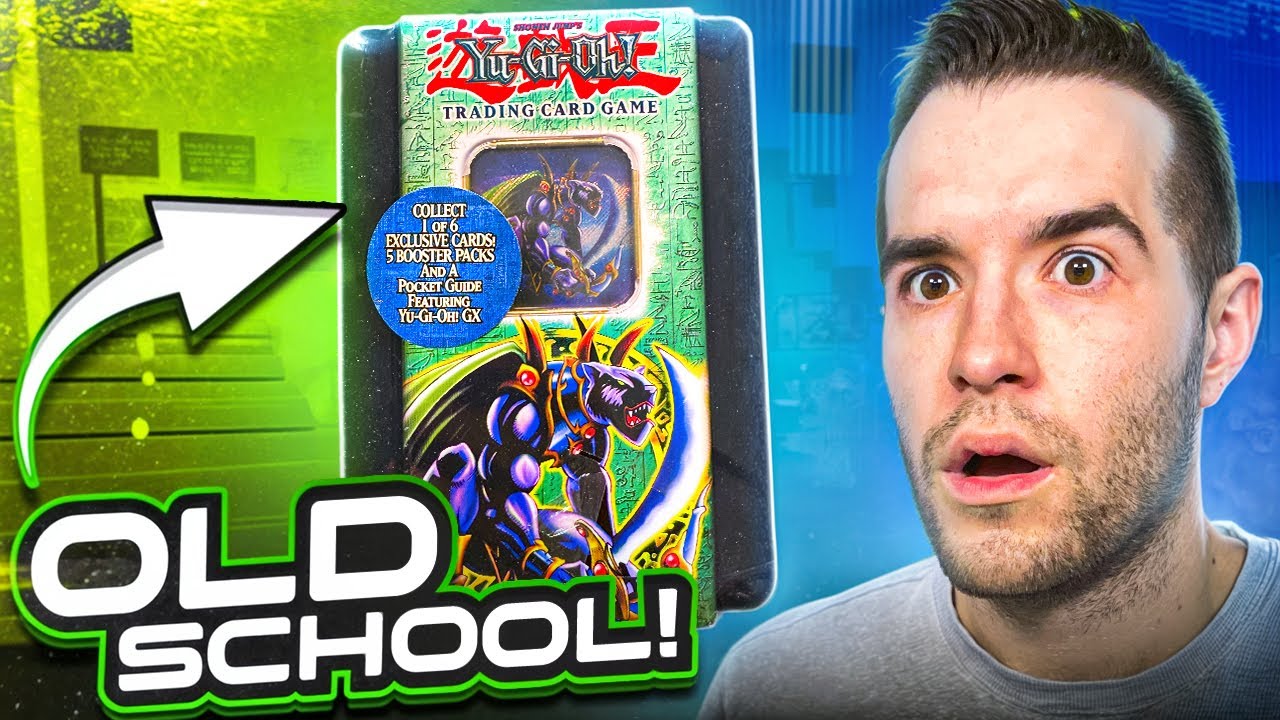Opening An VINTAGE Yugioh Tin From The Year 2005! - YouTube