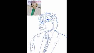 BTS V Speed Drawing IbispaintX