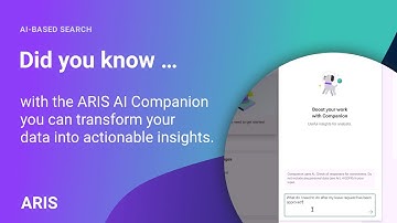 Unlock Valuable Insights with an AI-Based Search | ARIS AI Companion
