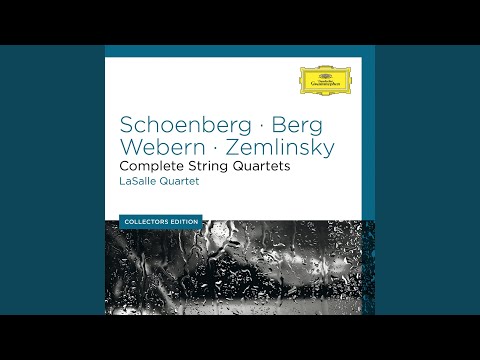 Zemlinsky: String Quartet No. 4, Op. 25: 3. Adagietto. Adagio