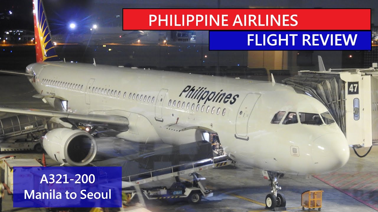 Philippine Airlines Flight Review: A321 Economy Class Seoul to Manila
