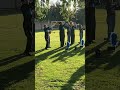 Practicing Warm Ups With High School Band