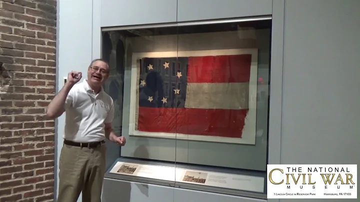 NCWM SNAPSHOTS: The First National Confederate Flag with Seven Stars in our 3rd Gallery, 1st Shots