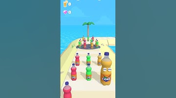 Juice Run ⚡️🎏🧃 👾 Satisfying And Relaxing ASMR Sound Gameplay. #stmkgaming #shorts #gaming .