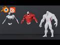 muscle simulation (Blender/Houdini)