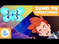 Quiz sobre Sumar Fracciones con Diferente Denominador