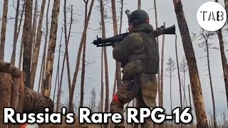 The RPG7's Big Brother  Russia's Rare RPG16 In Ukraine