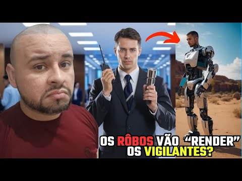 Miniatura do vídeo: ROBÔS ESTÃO SUBSTITUINDO OS VIGILANTE NO BRASIL?