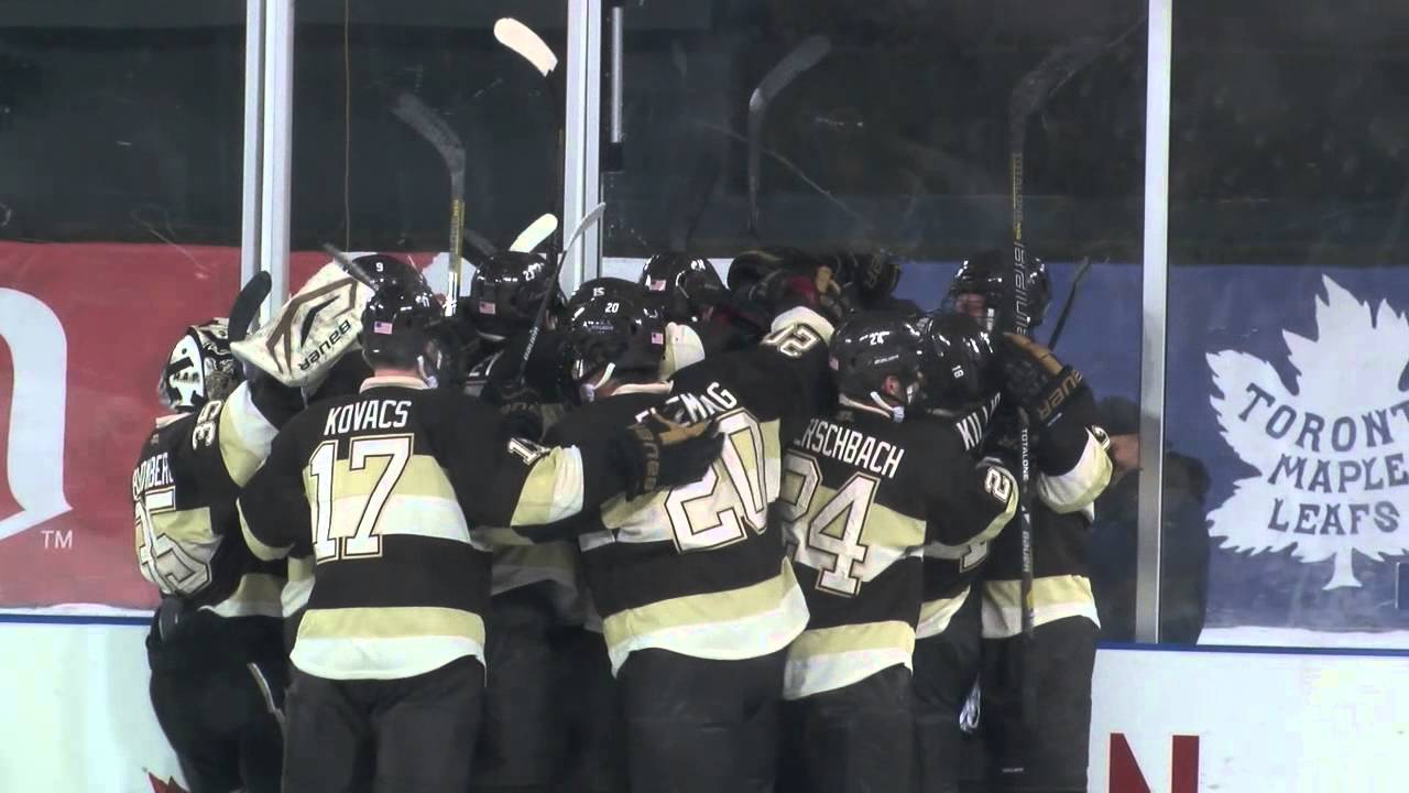 Josh Pitt Overtime Goal vs Michigan - YouTube