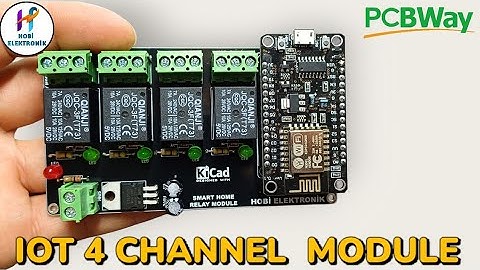 EVLERİNİZİ BU MODÜL İLE AKILLI HALE GETİRİN / AKILLI EV SİSTEMLERİ #esp8266  #pcbway