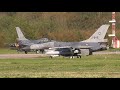 [4K] Airplane Spotting Leeuwarden (RNLAF) I Fighter Weapons Instructor Training 2019 (FWIT)