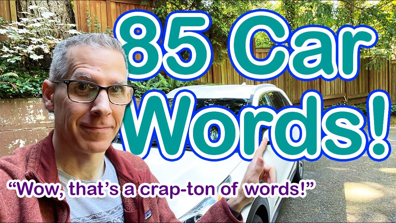 85 Car Words! Learn English Vocabulary [ENG] YouTube
