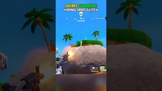 Secret Godmode Hiding spot glitch 💀 #fortnite #fortniteglitch #relishh