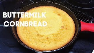 How to make Cast Iron Buttermilk Cornbread!