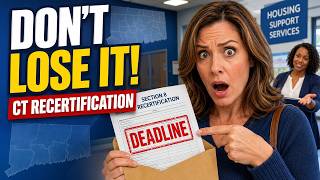 How to recertify your Section 8 voucher in Connecticut
