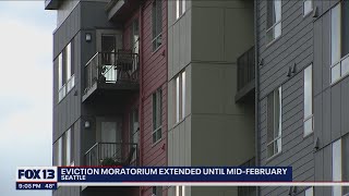 Seattle's eviction moratorium extended until mid-February | FOX 13 Seattle