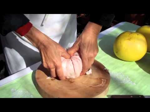 How to peel and prepare a pomelo with Su-Mei Yu of...