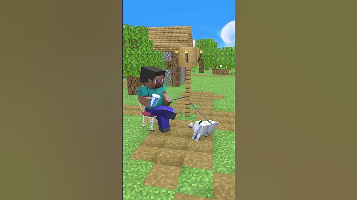 When Steve And His Dog Don'T Give Away To Each Other #minecraft #shorts